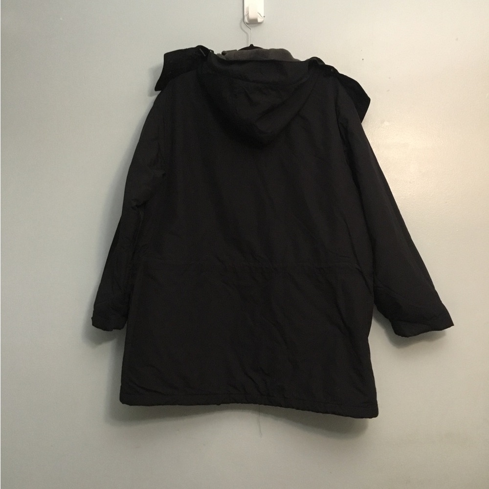Lands' End Charcoal Fleece Outerwear - Picture 4 of 16